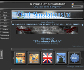 earthsimulations.net: EarthSimulations.Com
Developer & Supplier of Real-time Simulation Products