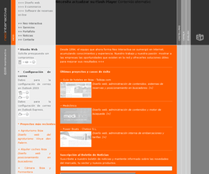 neointeractiva.com: Diseño web ibiza - diseño web profesional para empresas
Especialista en desarrollo e integración de aplicaciones Internet a medida para empresas. Ofrece servicios integrales para Internet, desde el diseño y estrategia web hasta el hosting del site.
