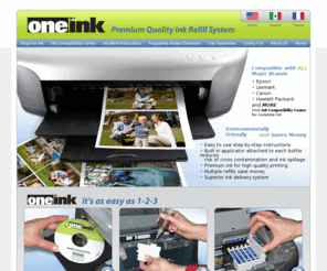 one-ink.com: OneInk - Premium Quality Inkjet Refill System
