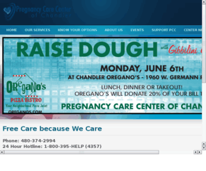 pccchandler.com: PCC Chandler
The Pregnancy Care Center of Chandler is a non-profit Christian organization that assists women facing an unplanned pregnancy