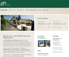 rhm-kliniken.de: RHM Kliniken- und Pflegeheime :: RHM Kliniken und Pflegeheime
