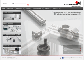 rklightunit.com: Klemmstücke, Klemmelemente, Aluminium Profile, Profil Montagesysteme, Lineareinheiten, Linearführungen, Hubsäulen, Elektrozylinder, Kettenförderer, Industriebaukasten - RK Rose+Krieger
RK Rose+Krieger bietet Komponenten und Systemlösungen für Maschinenbau, Betriebsmittelbau, Automotive, Luft- und Raumfahrt, Energietechnik, Medizintechnik, Wissenschaft u.v.m.