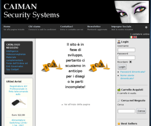 caimansecurity.net: CAIMAN Security Systems - Videosorveglianza - Antifurto - Spy - Intelligence - Sicurezza
Caiman Security Systems