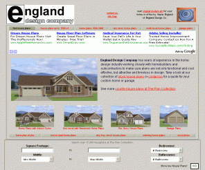 englandhouseplans.com: House plans, home designs, blueprints and floor plans for your dream home.
House plans in your favorite architectural styles, choose from many floorplans