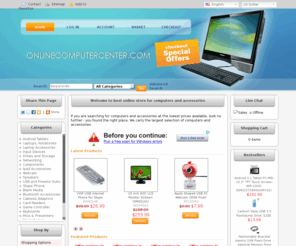 onlinecomputercenter.com: best online store for computers and accessories
computers, computer accessories, keyboard, monitor, mouse, motherboard