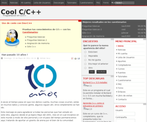programacionenc.net: Cool C/C++ :: Programacion en C/C++
Programacion en C/C++