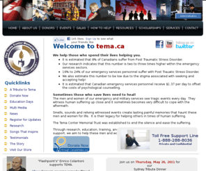 tema.ca: Home
The Tema Conter Memorial Trust because heroes are human