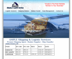 amplepk.com: Ample Shipping & Logistic Services - We Connect To The World
Ample Shipping & Logistics Services