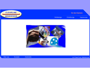 clearline-webdesign.de: Webdesign Webpräsenzen Homepageerstellung ..::: Clearline Webdesign :::.. in Itzehoe
Webdesign, Webpräsenzen, Homepageerstellungen: klare und übersichtliche Gestalltung durch Clearline Webdesign  Itzehoe