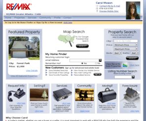 remaxsellsmyhome.com: My Homepage | Carol Moson | Atlanta Real Estate | RE/MAX Greater Atlanta
home buyer tax credit for home buyers and sellers. blog topics