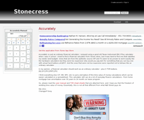 stonecress.com: Accurately - Stonecress
