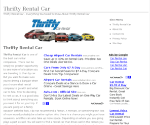 thriftyrentalcar.net: Thrifty Rental Car
Thrifty Rental Car