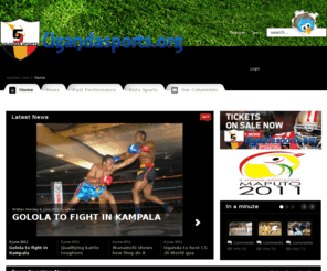 ugandasports.org: Welcome to the Uganda Sports.org | Latest News | Soccer | Cricket | Basketball | Boxing | Volleyball | Rugby | Badminton |
ugandasports! - Latests Sports News around Uganda