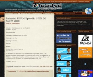 reloadedunam.com: Reloaded 2.0
