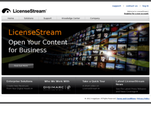 imagespan.com: LicenseStream - Open Your Content For Business
LicenseStream delivers a smart, powerful, easy-to-use set of Web services that allows a buyer to license content quickly and a seller to syndicate content safely. Open your content for business.