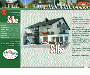 pension-silke.de: Haus Silke - Horn Bad Meinberg - direkt am Teutoburger Wald
