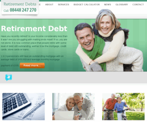 retirementdebts.co.uk: Retirement Debts & Debt Advice
Retirement Debts offers help and advice to people with money worries and debt problems whilst facing retirement