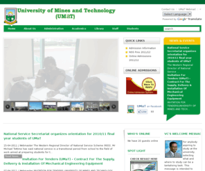 umat.edu.gh: University of Mines and Technology(UMaT), Tarkwa. Ghana
Ghana, umat, mines,UMaT, University of mines and technology, Tarkwa. ghana