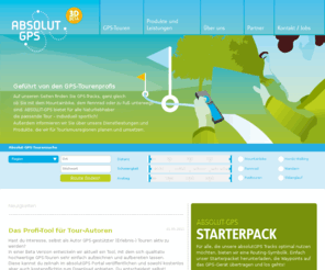 absolut-gps.com: Absolut GPS
GPS-Track-Portal und touristischer Dienstleister, Absolut GPS, AbsolutGPS Absolut-GPS, Tourismusregionen, Geocaching, Vermessung
