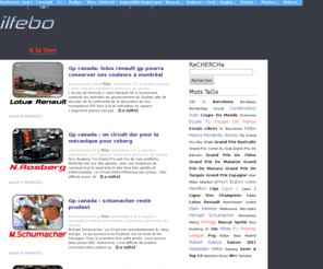 ilfebo.com: ilfebo News toute l'actualit sportive la plus pertinente du net
Retrouvez toute l'actualit sur ilfebo et les articles les plus pertinents du net: monde, france, sports, automobile, football, rugby, formule 1, vhicules chinois, chine, asie, etat-unis, europe, rallye, wrc, supersport, superbike, indycar, nascar, wtcc