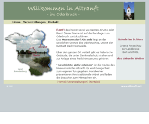 altranft.net: Willkommen in Altranft
Reiseziel Altranft im Oderbruch