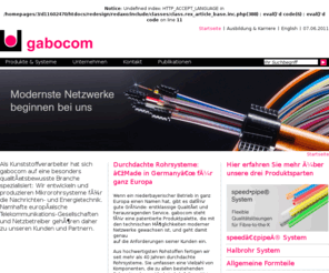 gabosys.de: gabocom - speedpipe - Halbrohr - Formteile - Mikrorohrsystem - Rohrsystem - FTTH - Netzwerk - Telekommunikation - Mikrorohr
