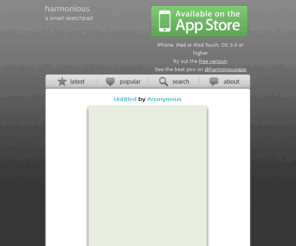 harmoniousapp.com: Harmonious Gallery
Gallery of images drawn using the Harmonious app for iPhone and iPad