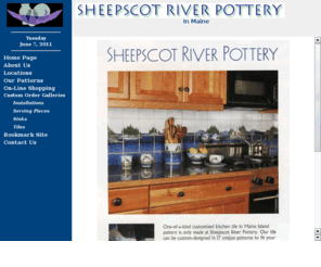 sheepscot.com: Sheepscot River pottery - Fine American made porcelean
Fine American porcelain pottery created by Maine craftsmen.