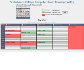 smcrb.com: Room Booking
