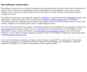 thesoftwareconservancy.org: The Software Conservancy
Public web site for The Software Conservancy.