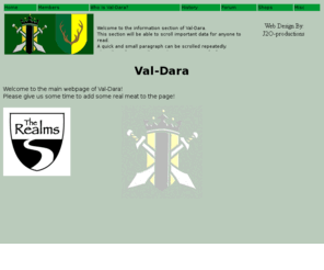 val-dara.com: Val-Dara's Own Web page
Personal Website of Val-Dara.