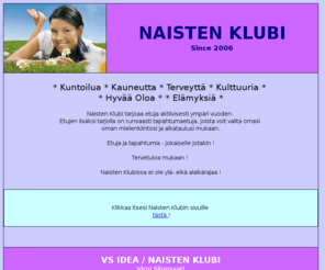 vsidea.info: Naisten Klubi
