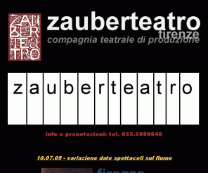 zauberteatro.com: Zauberteatro - Firenze - compagnia teatrale di produzione
