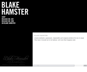 blake-hamster.com: BLAKE HAMSTER
BLAKE HAMSTER