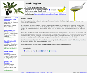 lambtagine.com: Lamb Tagine
Lamb Tagine - delicious food recipes that feature step-by-step advice and easy to follow instructions.