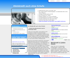 online-kleinkredit.net: Gnstiger Kleinkredit | Kredit auch ohne Schufa
Gnstiger Kleinkredit bereits ab 4,9% auch ohne Schufa. Garantiert vllig unverbindlich und ohne Vorkosten, selbst wenn kein Kredit in Anspruch genommen wird.