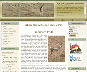 pronghornpride.org: Where the Antelope play 24/7!
You're home on the range. Where the Antelope play 24/7!