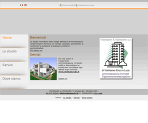 visintainerbz.it: Visintainer & Visintainer - Amministrazione condomini e immobili - Bolzano - Visual Site
Visintainer & Visintainer offre un servizio completo di amministrazione condomini e immobili, con professionalità e competenza.