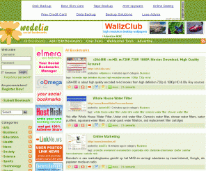 wedelia.com: All Bookmarks » Wedelia - Social Bookmarks
Social Bookmarks