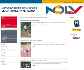 noelv.info: Hauptmenü - Niederösterreichischer Leichtathletikverband (NÖLV)
Hauptmenü