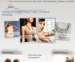 stacshop.nl: STAC Shop | Styling Accessories
STAC Shop | Styling Accessories - Seasonal Fashion Products, Jewellery, Necklaces, Bracelets and Earringson