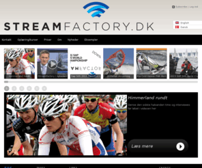 streamfactory.dk: streamfactory
specialister i live streaminger af alle tænkelige begivenheder som f.eks sport,musik,konferencer,produktlanceringer, til Danmarks billigste priser.