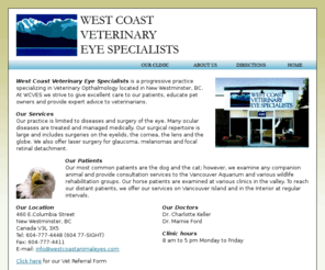 westcoastanimaleyes.com: West Coast Veterinary Eye Specialists
