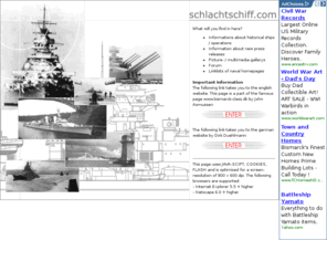 battleshipbismarck.com: Battleship Bismarck, Tirpitz, Gneisenau, Scharnhorst plus other Ships of the German Kriegsmarine, Bismark
German Kriegsmarine Battleship Bismarck (Bismark) ond other Battleships, Battlecruiser and ships of the second WWII