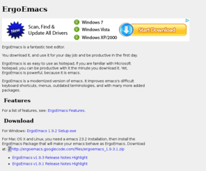 ergoemacs.org: ErgoEmacs
