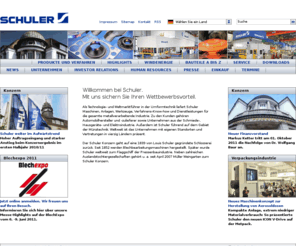 hydroformpart.com: Willkommen bei Schuler. Mit uns sichern Sie Ihren Wettbewerbsvorteil.
Als Weltmarktführer in der Umformtechnik liefert Schuler Anlagen, Werkzeuge, Verfahrens-Know-how und Dienstleistungen für die gesamte metallverarbeitende Industrie.