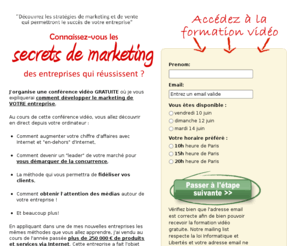 marketerfrancais.com: Le Marketeur Franais - Blog, vidos, et formation de marketing
Le site de rfrence du marketing Web franais et francophone.