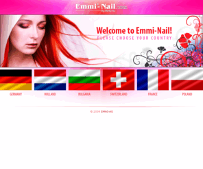 nails-today.net: Emmi-Nail - UV-Gele, Nageldesign, Nail & Nails Zubehör ……
In Sachen Nagelpflege und professionelle Ausstattung für Nagelstudios sind Sie bei uns garantiert an