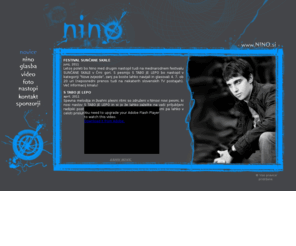nino.si: NINO | www.nino.si | Uradna spletna stran - NOVICE
Uradna spletna stran pevca Nina