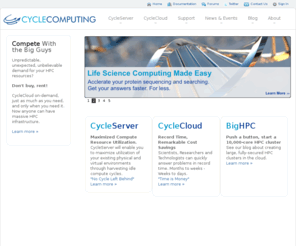 cyclecomputing.com: Cycle Computing
Cycle Computing